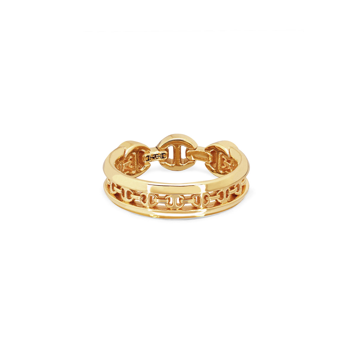 Le Teef Dame ring in 18K yellow gold by HOORSENBUHS®
