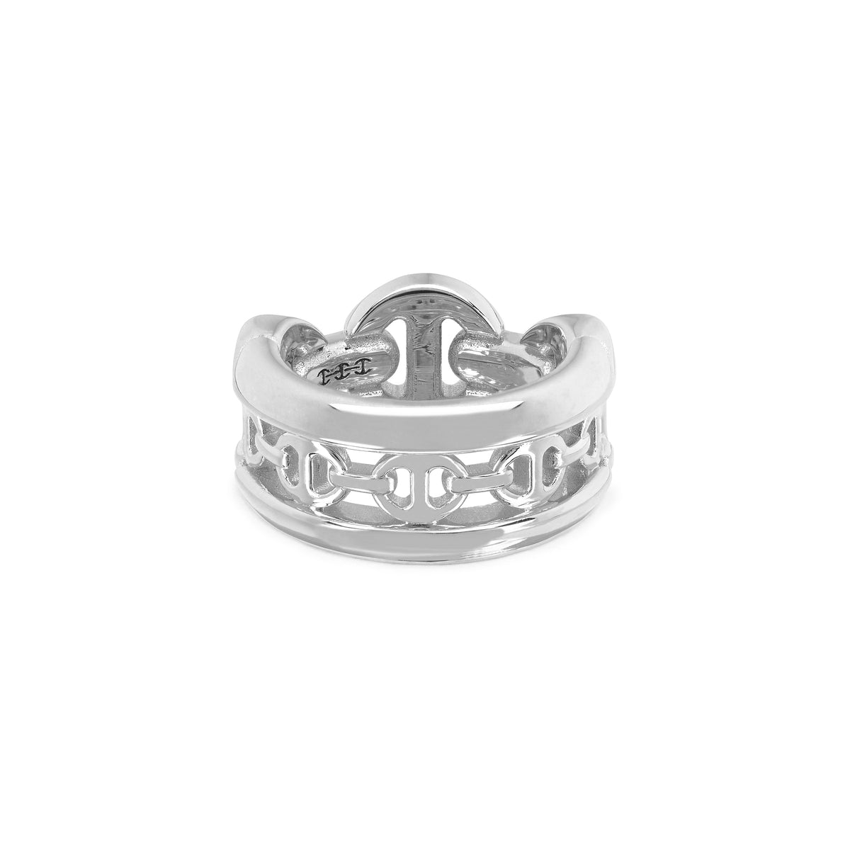 Le Teef Classic ring in sterling silver by HOORSENBUHS®