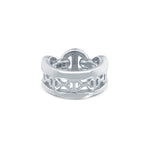 Le Teef Classic ring in 18K white gold