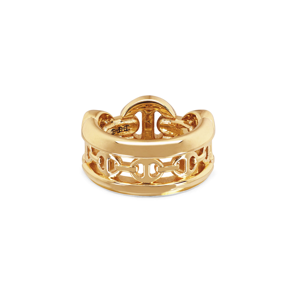 Le Teef Classic ring in 18K yellow gold by HOORSENBUHS®