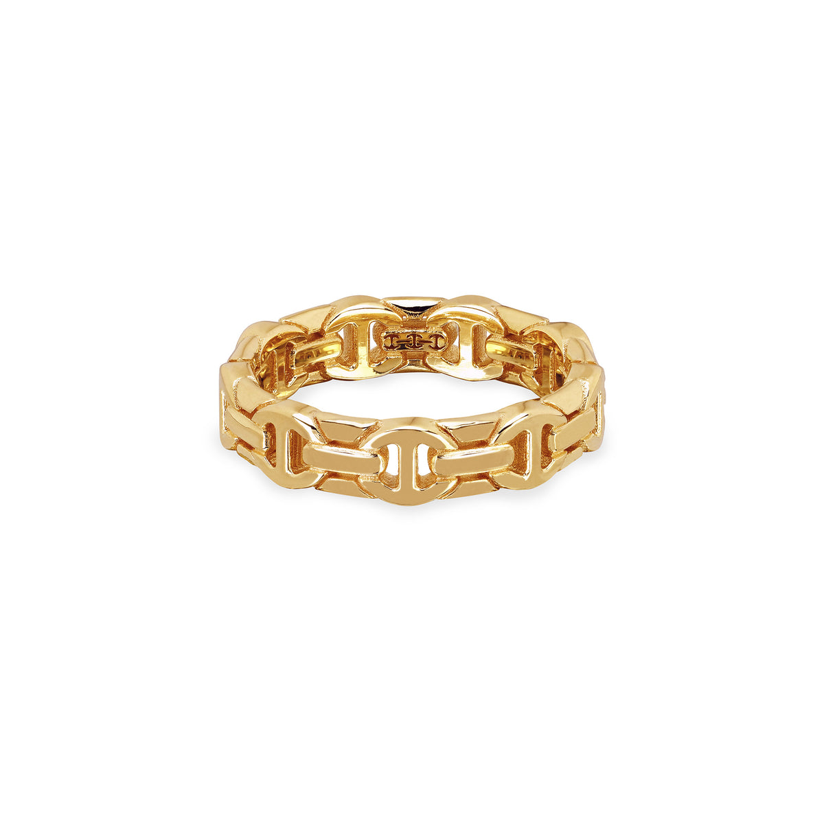 Wall Dame ring in 18K yellow gold by HOORSENBUHS®
