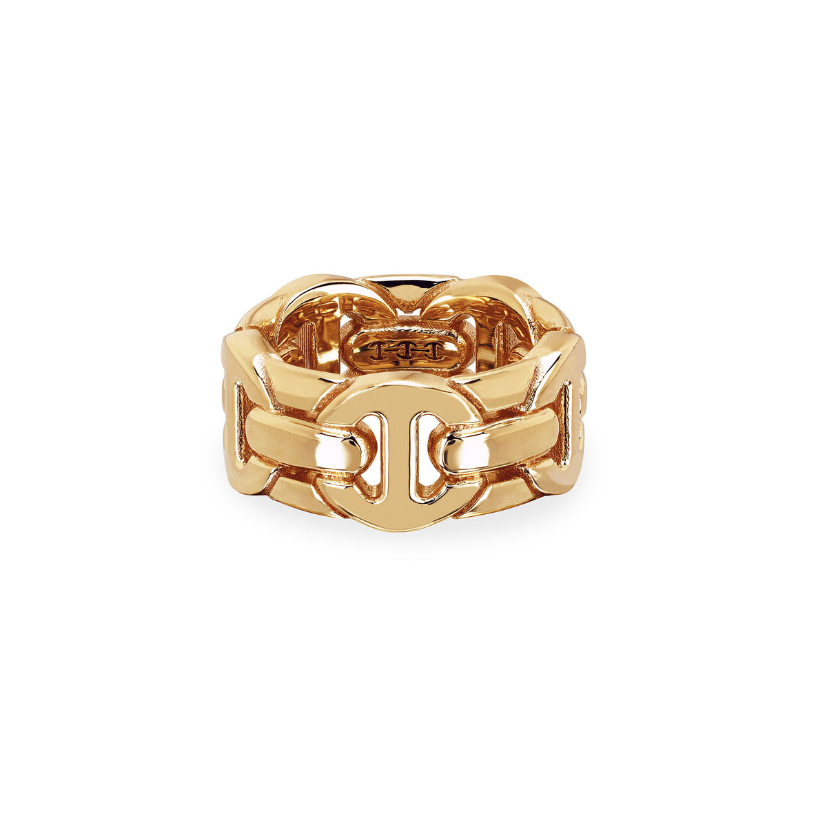 Wall Classic ring in 18K yellow gold by HOORSENBUHS®