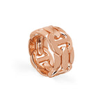 Wall Quad ring in 18K rose gold, view 2
