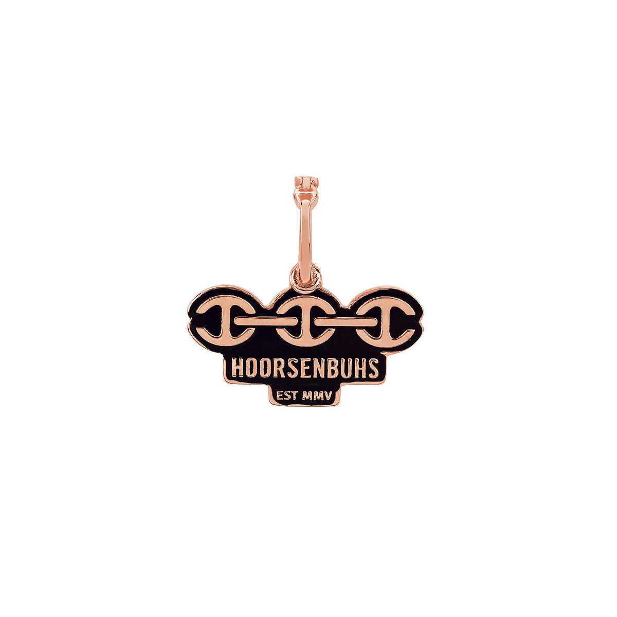 Makers Pendant in 18K rose gold