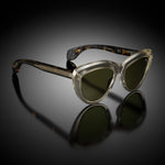 Model VII eyewear in Wheat Crystal by HOORSENBUHS®