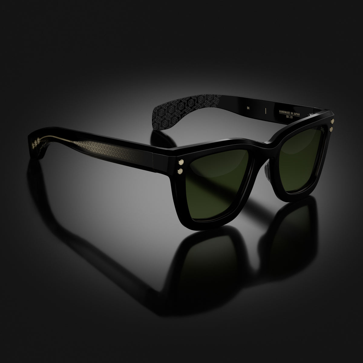 Model I eyewear in Black by HOORSENBUHS®