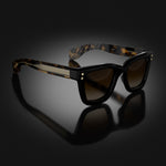 Model I eyewear in Black and Tokyo Tortoise Temples by HOORSENBUHS®