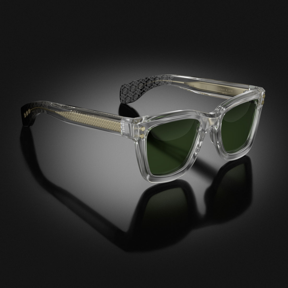 Model I eyewear in Crystal by HOORSENBUHS®