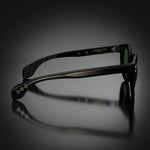 Model II eyewear in Black, side view