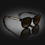 Model II eyewear in Black and Tokyo Tortoise Temples by HOORSENBUHS®