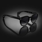 Model II eyewear in Black and Grey Tortoise Fade by HOORSENBUHS®