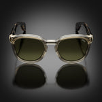 Model II eyewear in Wheat Crystal, front view