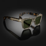 Model I eyewear in Wheat Crystal by HOORSENBUHS®