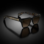 Model X eyewear in Black and Tokyo Tortoise Temples by HOORSENBUHS®