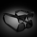 Model X eyewear in Black and Grey Tortoise Fade by HOORSENBUHS®