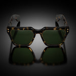 Model X eyewear in Tokyo Tortoise, front view