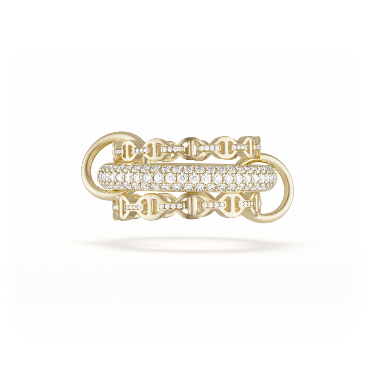 Micro Dame SK Gold Pavé by HOORSENBUHS®