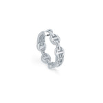 Le Teef Deux Dame ring in 18K white gold, view 2