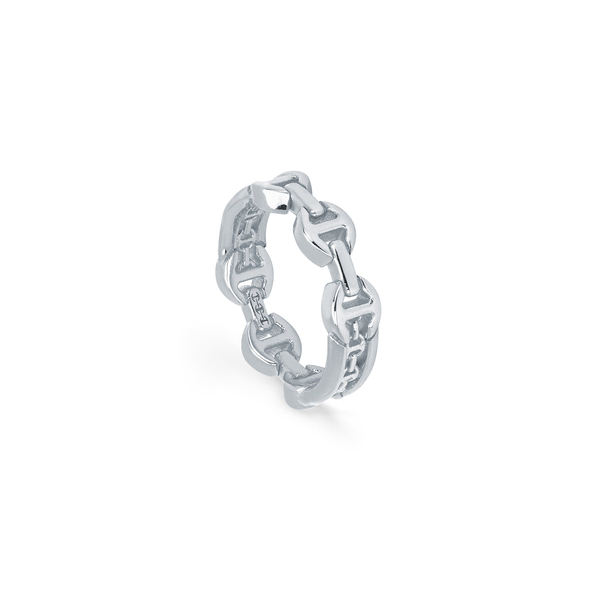Le Teef Deux Dame ring in 18K white gold, view 2